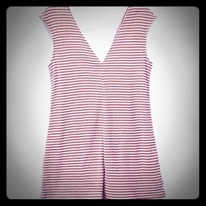 RVCA | Selma V-Neck Striped Jumper Jumpsuit